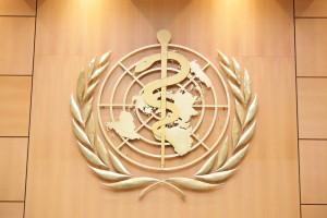 World Health Organization logo from Geneva Switzerland