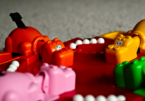 Hungry hippos game